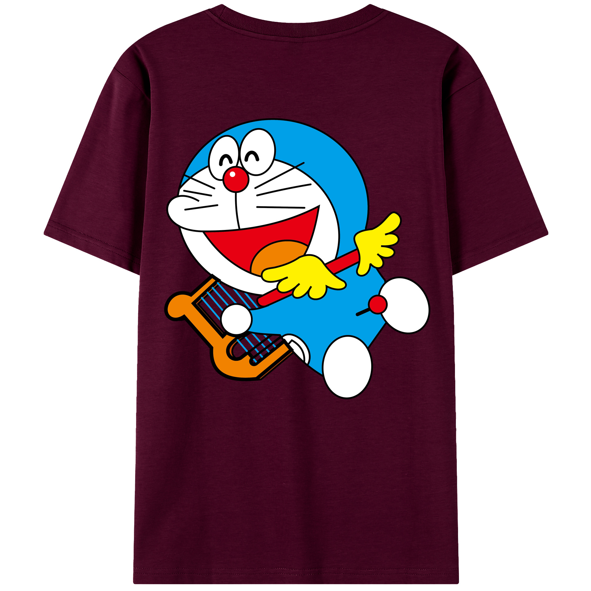 （画像用） ドラえもん Doraemon レディース半袖Tシャツ(バックプリント)